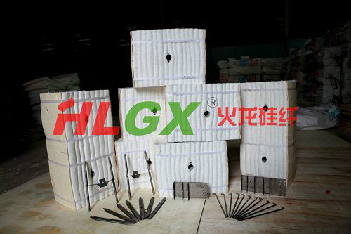 火龍硅纖保溫/隔熱材料標準型高鋁型含鎬型陶瓷纖維模塊-被廣泛應(yīng)用替代重質(zhì)碳素窯保溫方案