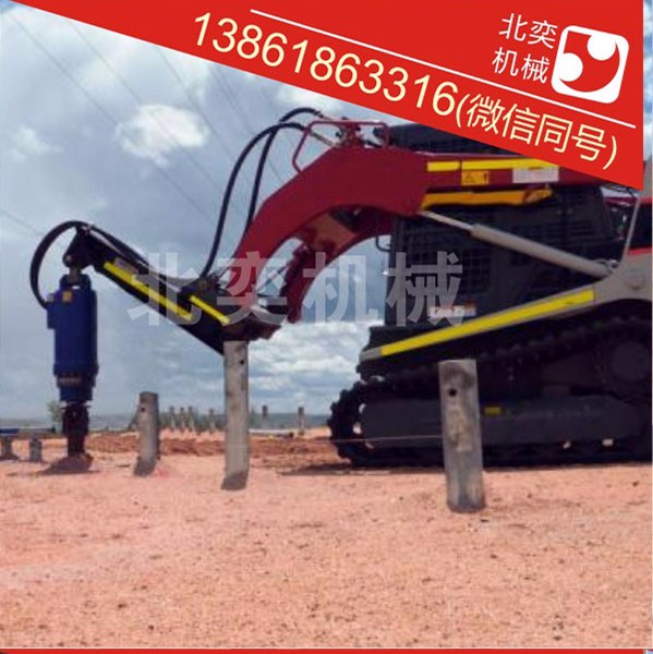 鋼板樁引孔螺旋鉆機(jī) 挖改鉆機(jī) 液壓引孔螺旋鉆廠家