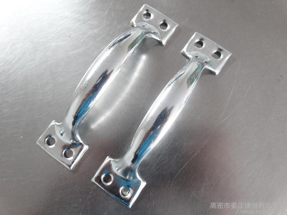 恒利五金，弓形鍍鉻門拉手，門拉手加工